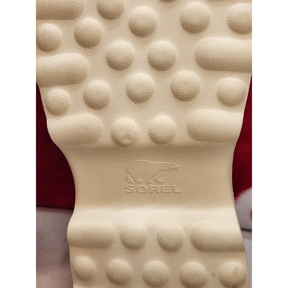 Sorel Womens 8 Slip On Clog Mule Cream Waterproof Garden Comfort Casual Shoes - Picture 10 of 11